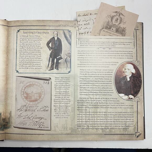 Darwin Experience The Story of the Man and His Theory of Evolution Hardcover - Picture 8 of 12